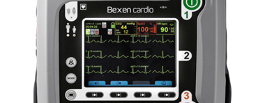 Reanibex 500 EMS, the most compact defibrillator on the market